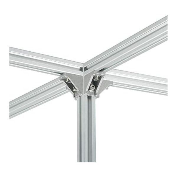 Justech Soporte de montaje de esquina 4040 4080 en forma