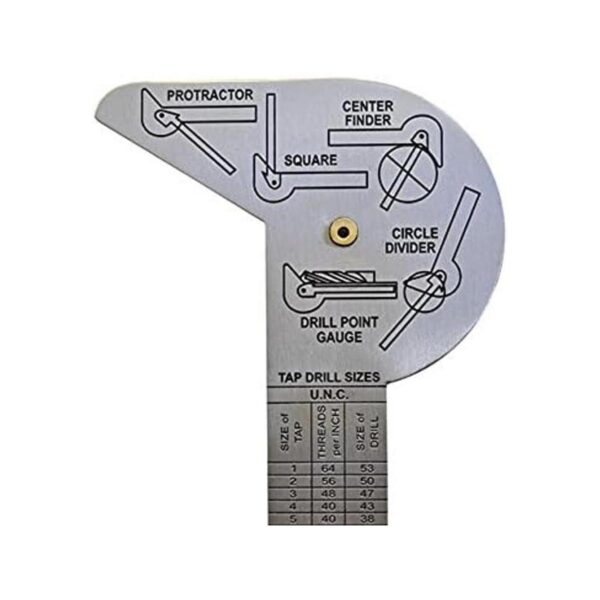 Protractor de regla y calibre multiusos de fábrica de_2