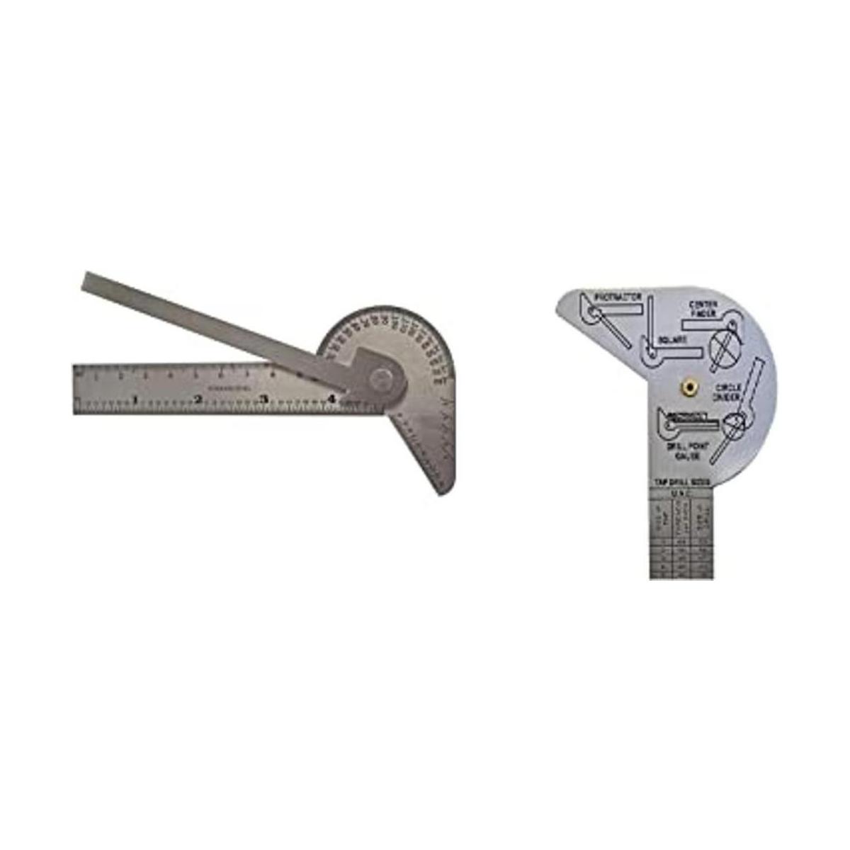 Protractor de regla y calibre multiusos de fábrica de