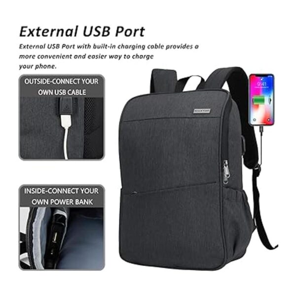 Mochila para computadora portátil para mujeres hombres_3