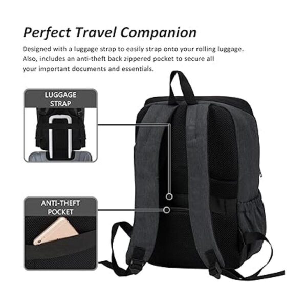 Mochila para computadora portátil para mujeres hombres_5
