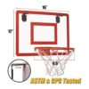 NIROU Mini aro de baloncesto para interiores para puerta