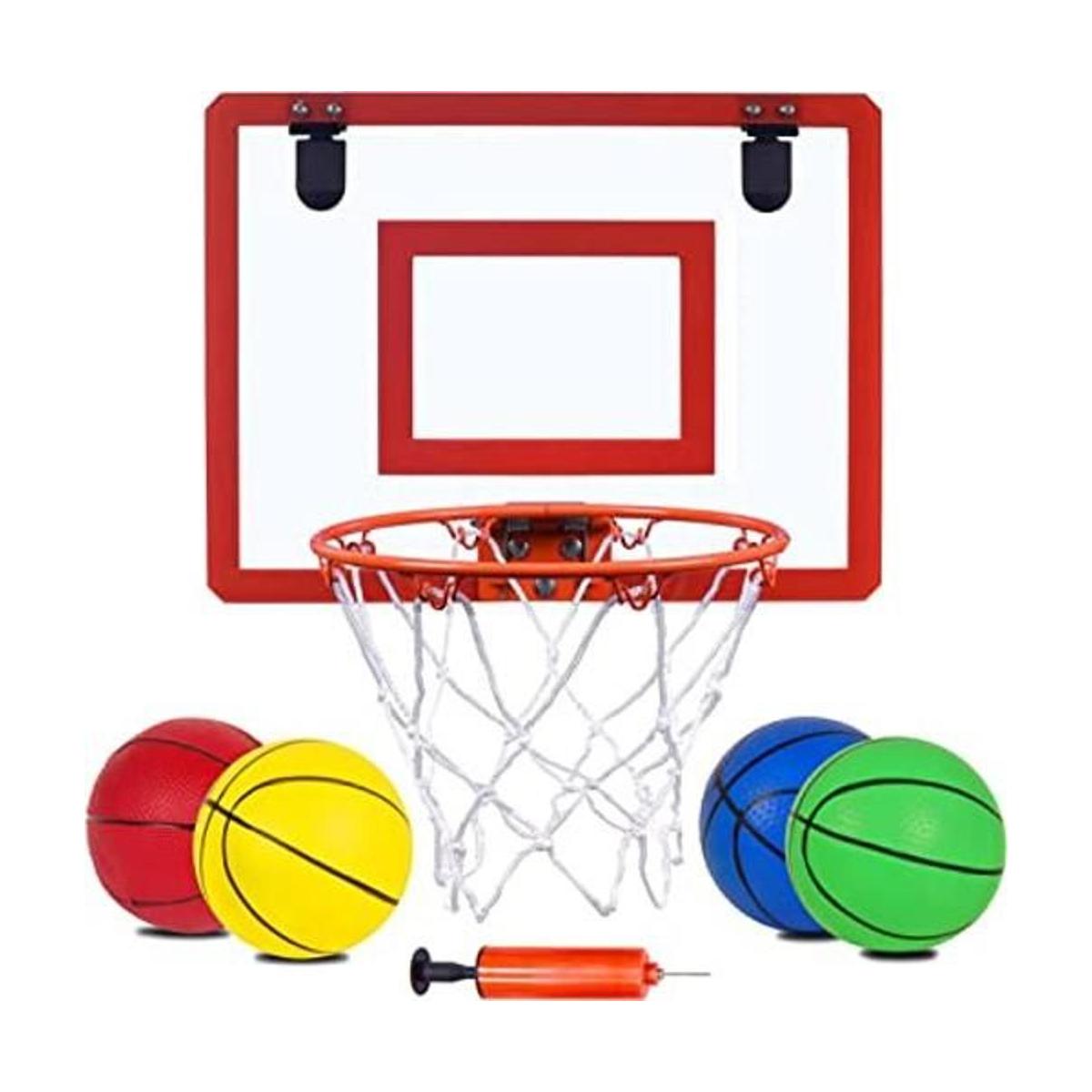 NIROU Mini aro de baloncesto para interiores para puerta