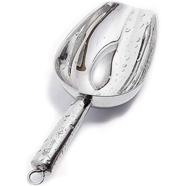 JBscoop Cuchara de hielo grande de acero inoxidable de