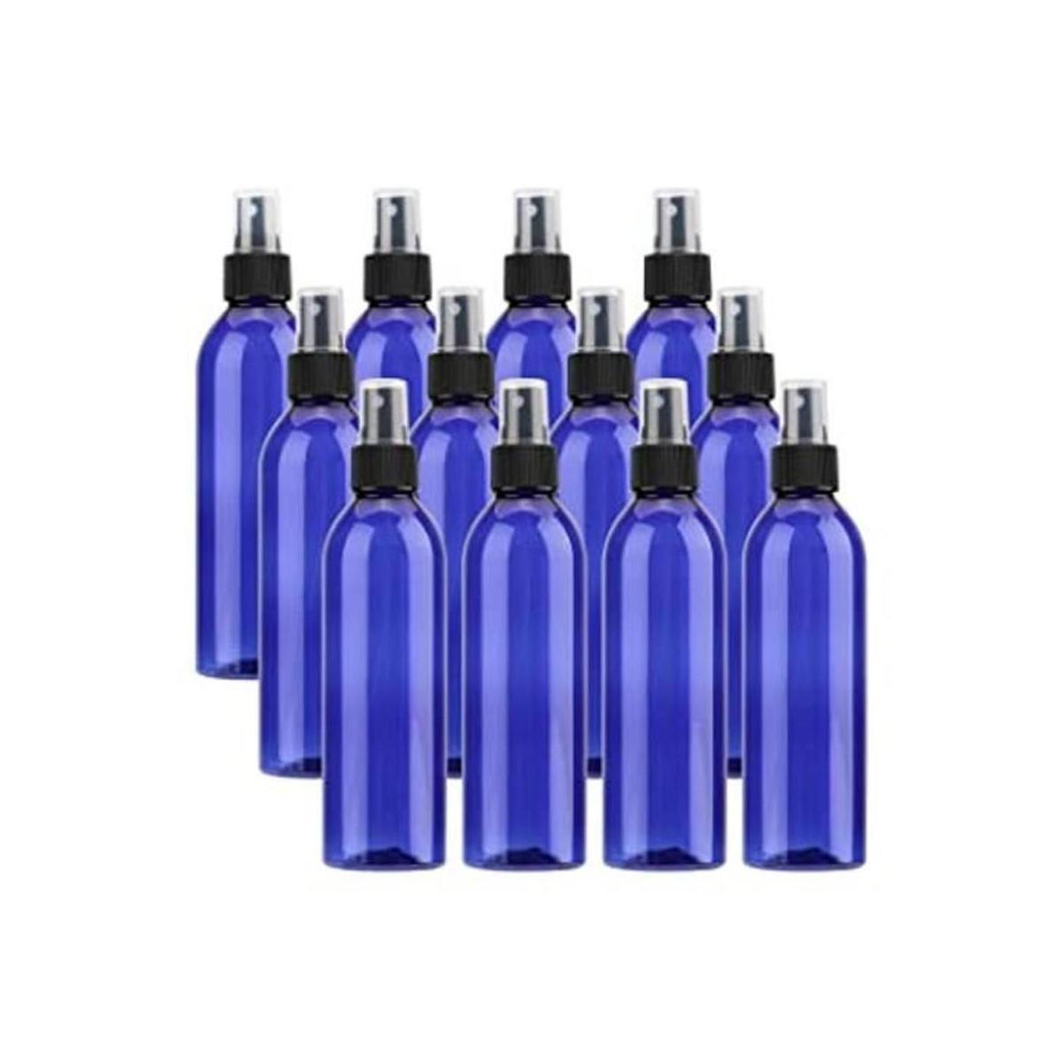 Tosnail Paquete de 12 botellas de espray de plástico de 8