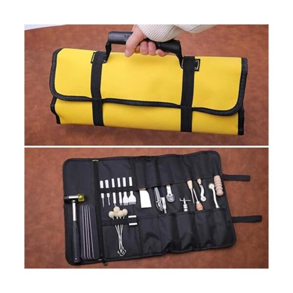 Kit de herramientas manuales de artesanía de cuero_3