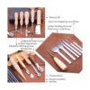 Kit de herramientas manuales de artesanía de cuero_5