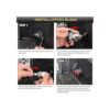 VIPMOTOZ Tubo de neón OLED rojo blanco puro LED placa de_6