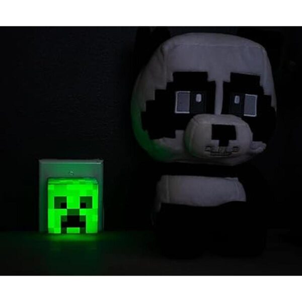 Minecraft Luz nocturna enchufable Green Creeper con sensor