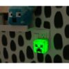 Minecraft Luz nocturna enchufable Green Creeper con sensor