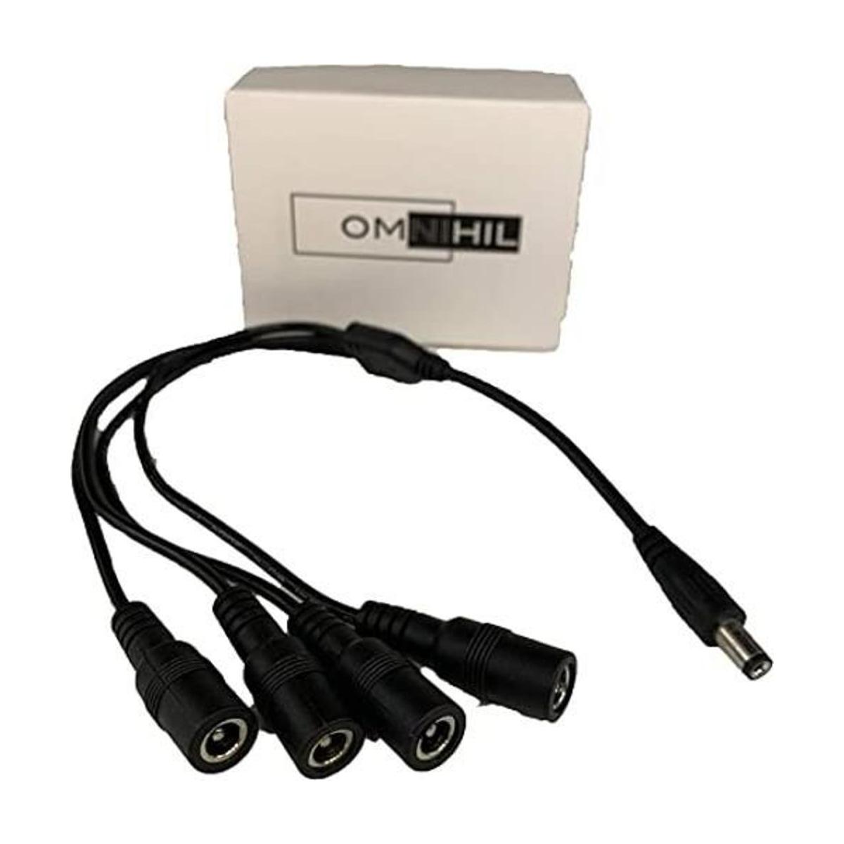 OMNIHIL Conector de cañón de CC 0.083 in x 0.217 in 1