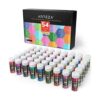 Arteza Brillantina fina juego de 54 colores tarros_1