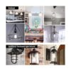 LEOOLS Bombillas LED Edison de 15 W LED de filamento ST64