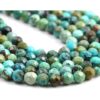 Cuentas de Turquois africana naturales facetadas