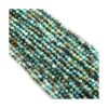 Cuentas de Turquois africana naturales facetadas