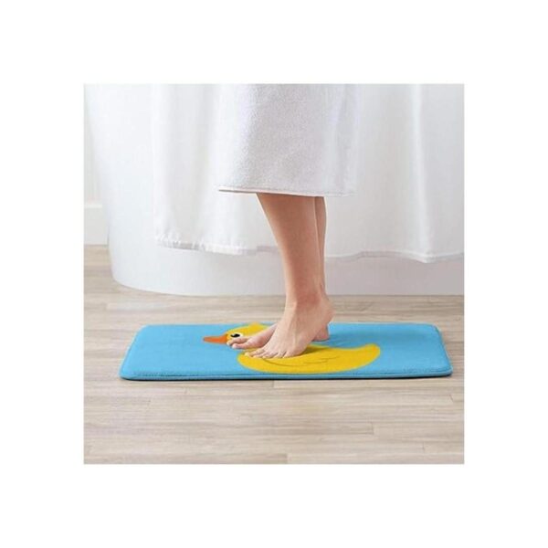 NGFF Alfombra de baño de goma amarilla de pato azul_2