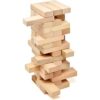 Juego de apilamiento de bloques de madera de torre de_1
