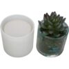 Molde grande de resina cilíndrica para plantas diámetro_1