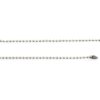Tegg 10 piezas DIY tono plata 316L acero inoxidable 0.094_3