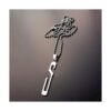 Tegg 10 piezas DIY tono plata 316L acero inoxidable 0.094_5