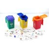 Nuanmu Cubo de basura de juguete para niños 2 estilos de_4
