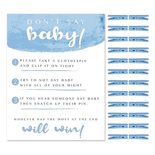 Shower Games Co. Juego Dont Say Baby para niño con