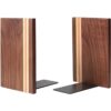 Muso Sujetalibros de madera para artista estantes_1