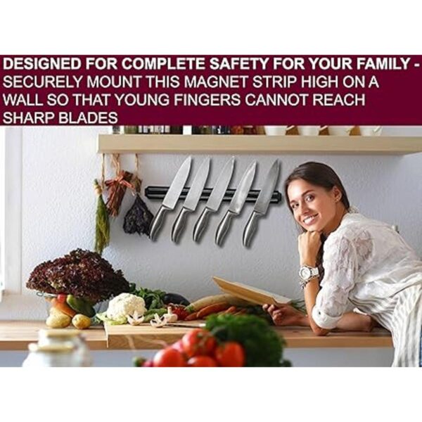 Soporte magnético para cuchillos para pared 15 pulgadas x