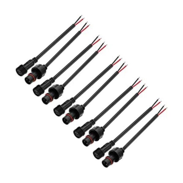 Conectores JST de 2 pines 3 pines 4 pines para LED Negro_1