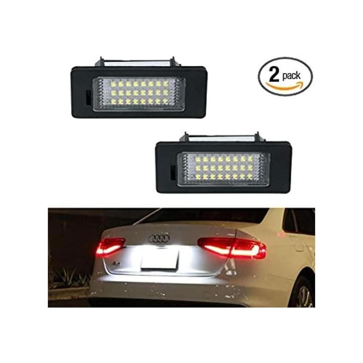 GemPro 2 luces LED para placa de matrícula para Audi A1
