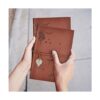 Cuaderno A5 de cuero para niñas cuaderno de bocetos de