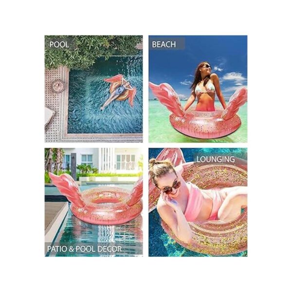 CoTa Global Flotador inflable con alas de ángel para_3