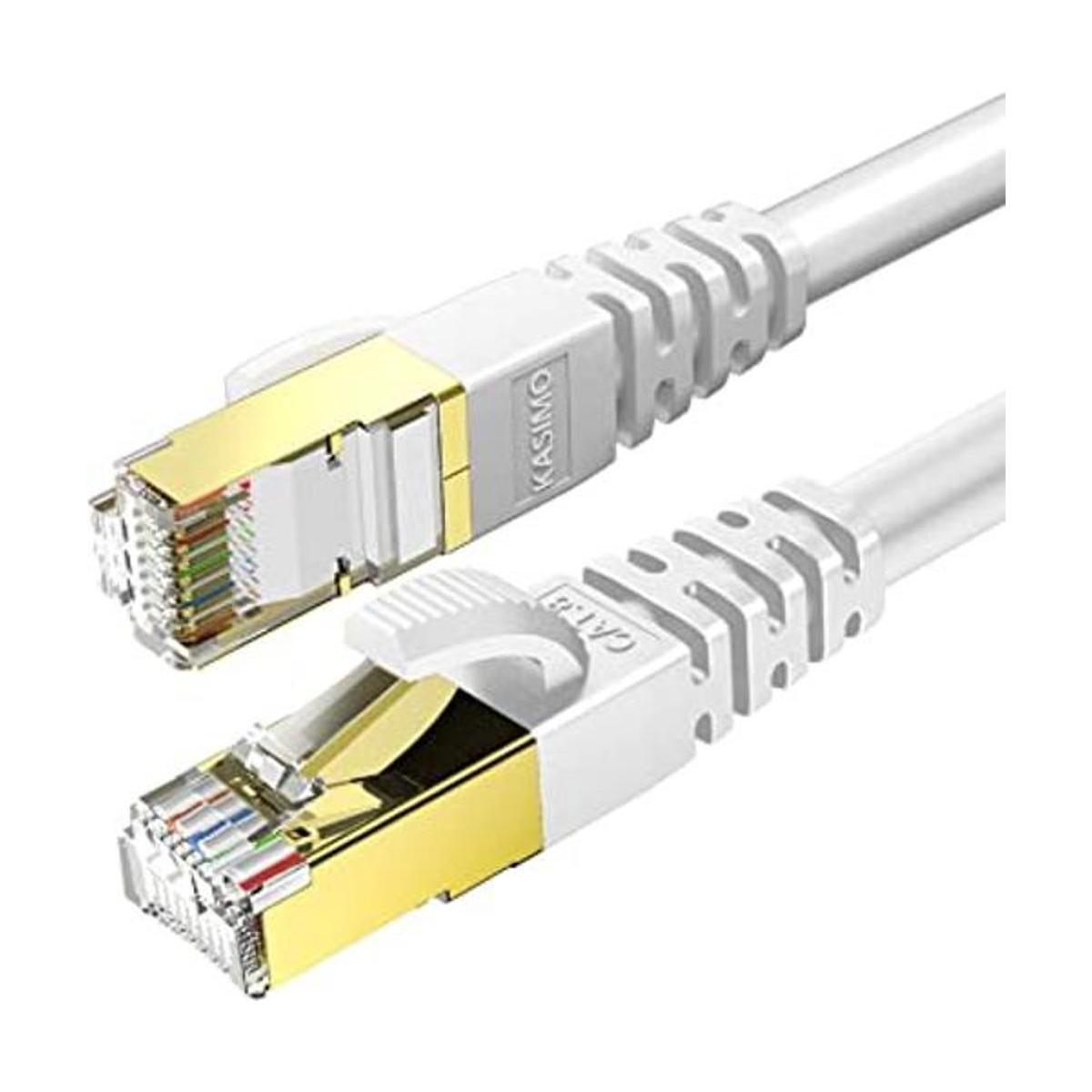Kasimo Cable Ethernet CAT 8 para internet más rápido