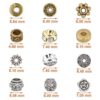 EuTengHao 600 cuentas espaciadoras para joyas