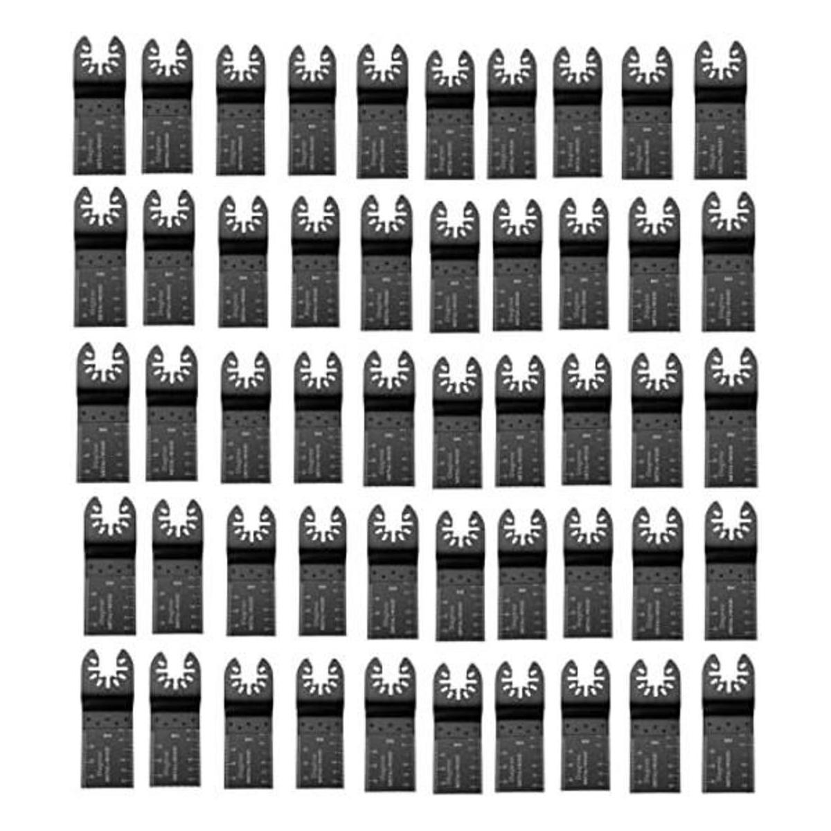 Diagtree Paquete de 50 hojas multiherramienta bimetálicas