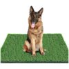 Fortunestar Tapete de hierba artificial para perros y_1