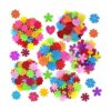Coopay 250 piezas Flores de fieltro de tela adornos de