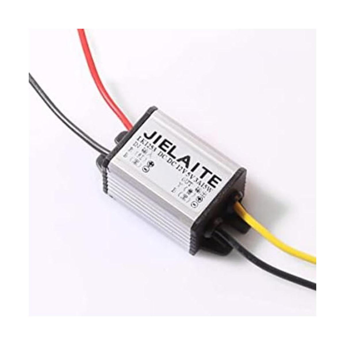 DEVMO Convertidor DCDC impermeable 12 V Paso abajo a 5 V