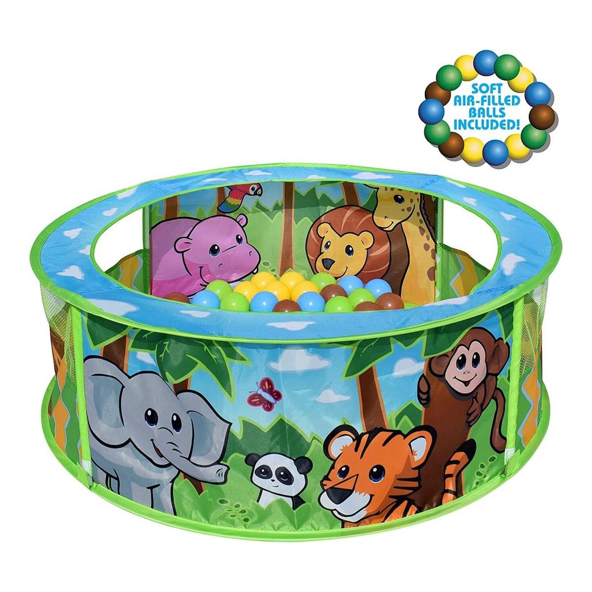 Sunny Days Entertainment Zoo Adventure Ball Pit con