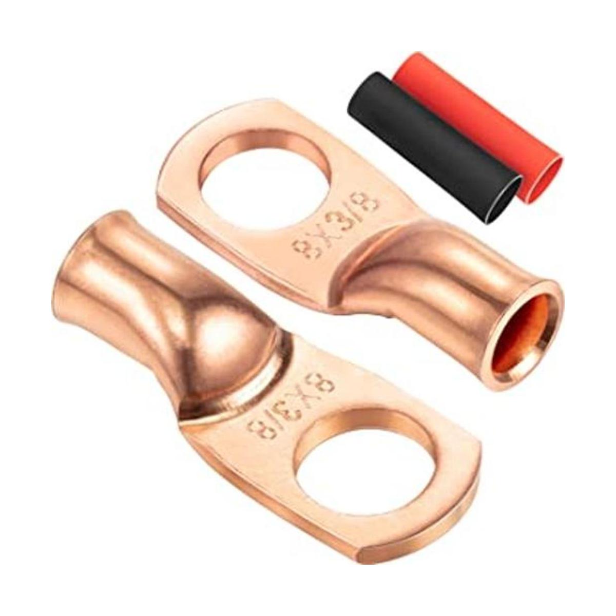 Paquete de 10 lengetas de alambre UL calibre 8 8 AWG