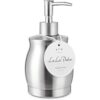 LALA DOLCE Dispensador de jabón para encimera de acero_1