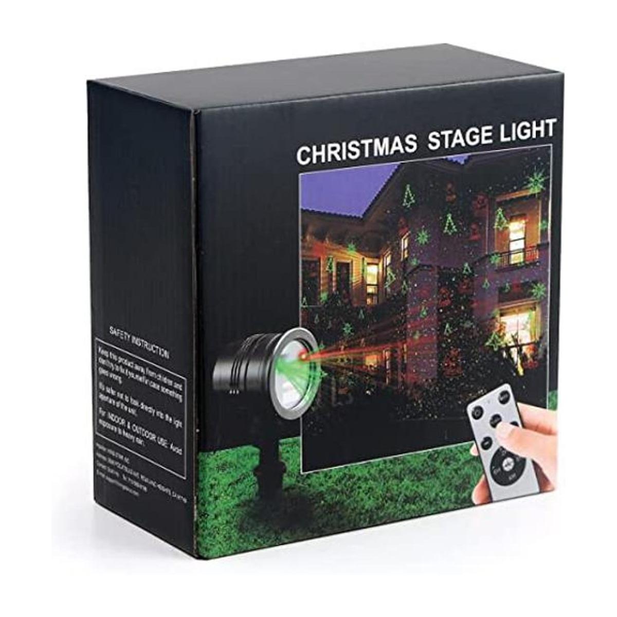 Luces láser de Navidad luces de proyector LED de paisaje