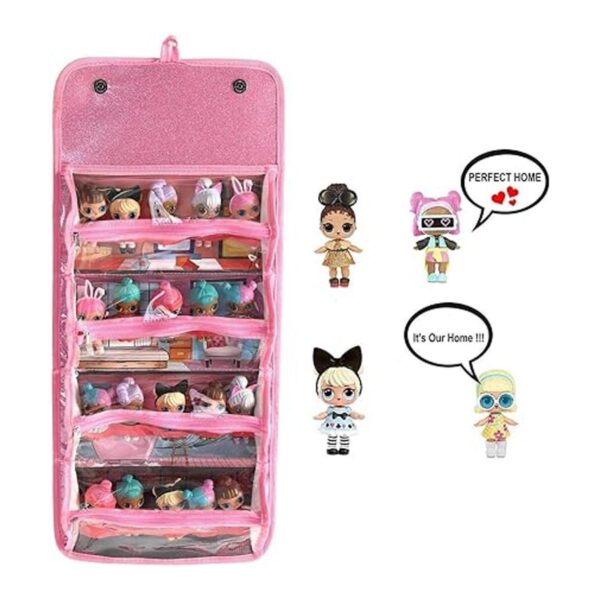 Leeche Estuche de almacenamiento y exhibición para muñecas_3