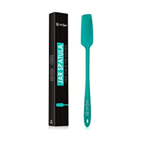 Espátula para tarro de silicona raspador de goma
