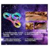 Juego de 3 juguetes giratorios de arco iris para la_3
