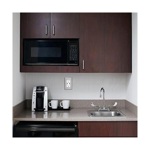 BESTTEN Decor Placa de pared de metal con película de