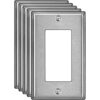 BESTTEN Decor Placa de pared de metal con película de