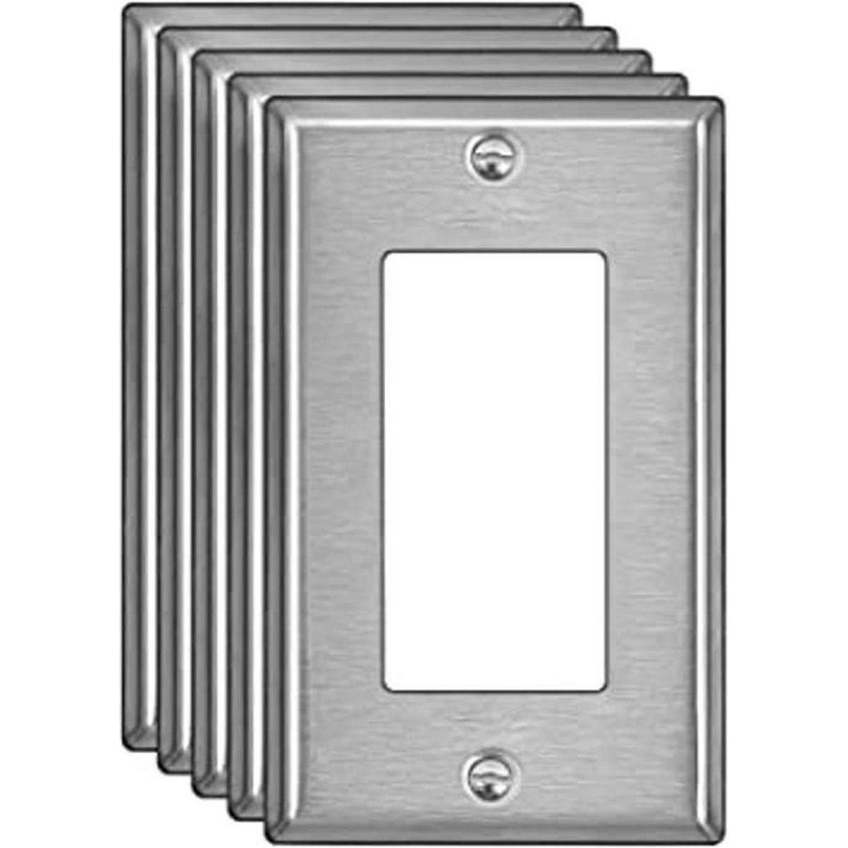 BESTTEN Decor Placa de pared de metal con película de