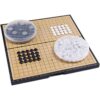 Juego de mesa de viaje magnético plegable portátil con_1