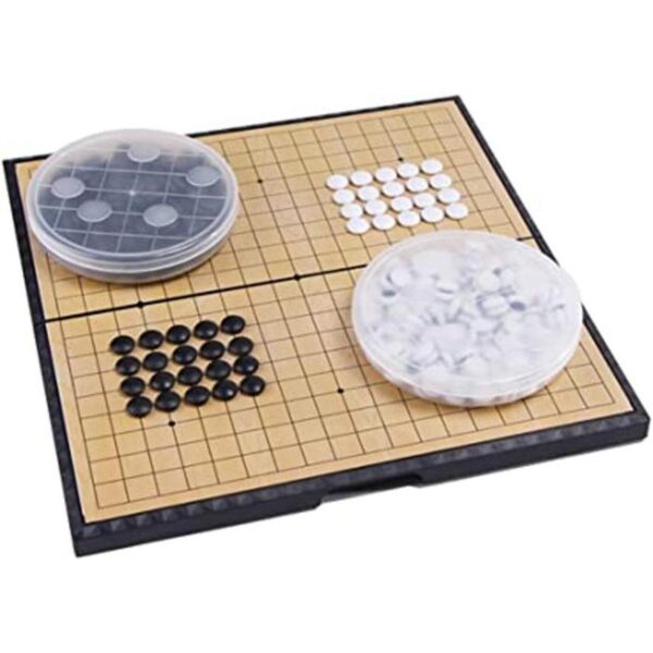 Juego de mesa de viaje magnético plegable portátil con_1
